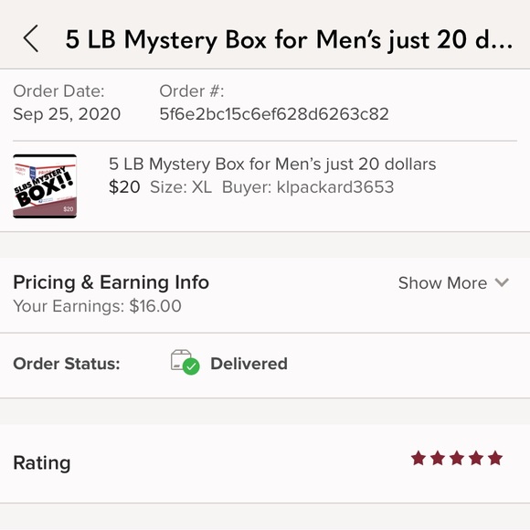 5 LB Mystery Box for Men’s just 50 dollars - Picture 8 of 16